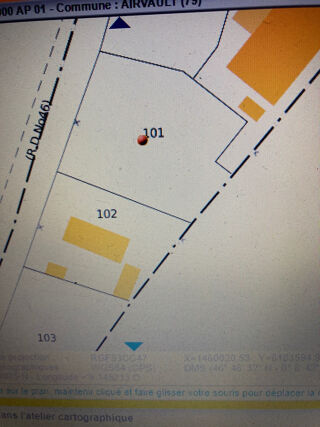  Terrain � vendre 1144 m�