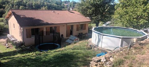   5 mn CREMIEU  VILLA T5 SUR 2380 M2 DE TERRAIN Maison - 5 pi�ce(s) - 106 m�