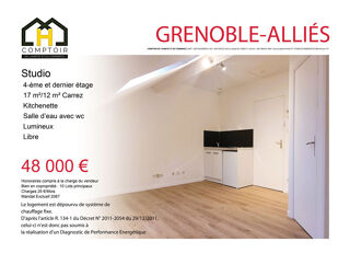  Appartement  vendre 1 pice 17 m