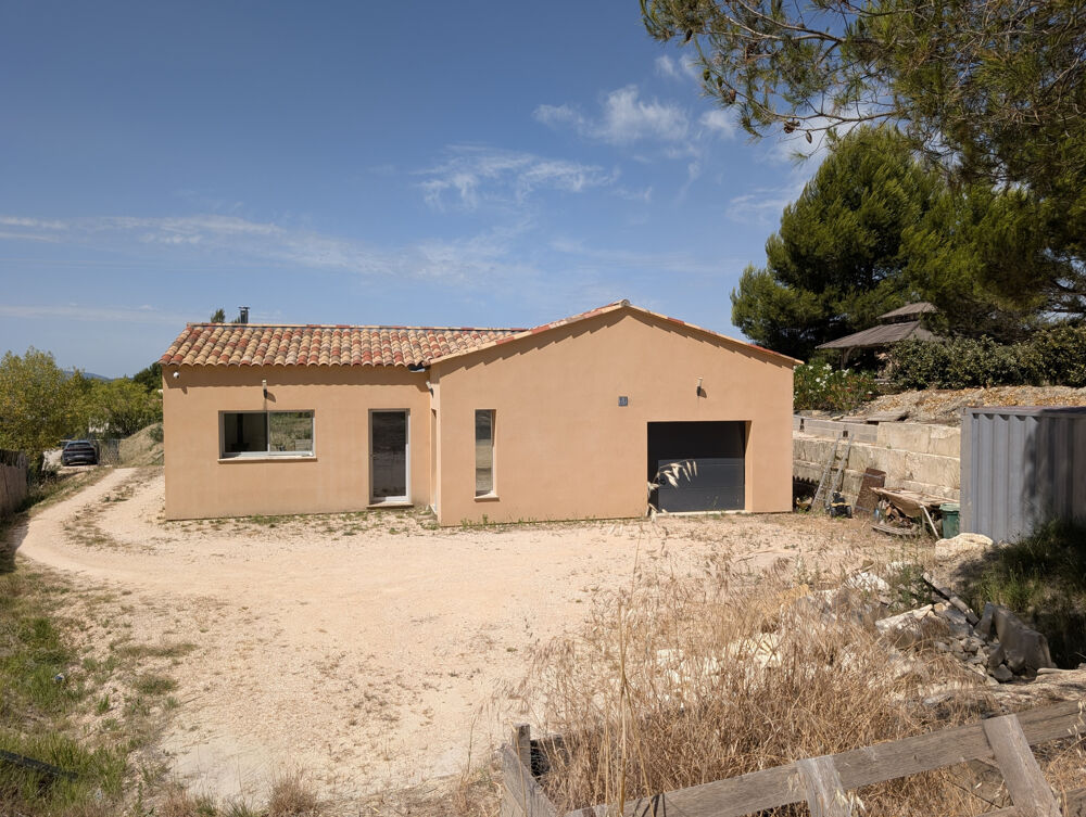 Dept 84 - Saint-Saturnin les Apt - Maison neuve de plain pied à ossature bois 137 m2 + garage sur 2 320 m2