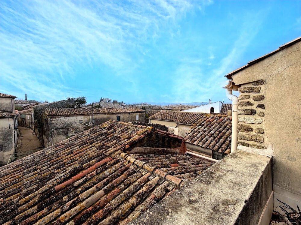A VENDRE - VILLEVIEILLE - Maison de village 4 Pièces 98 m2 avec terrasse et garage
