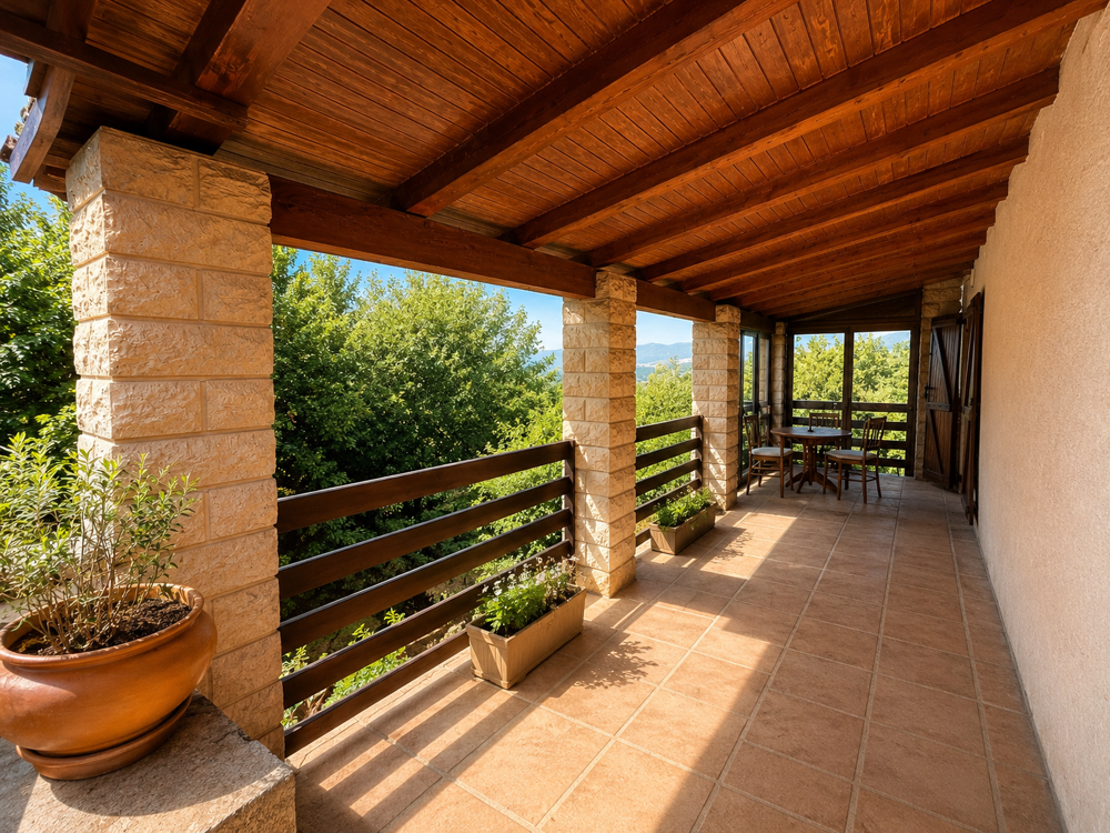 Vente Maison Saint-Privat   Maison individuelle de 95m2 sur terrain attenant de 1200m2, terrasse et garage St privat