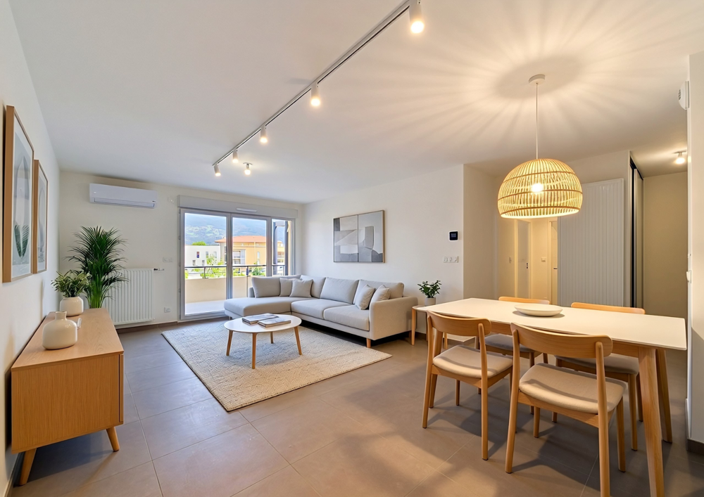 APPARTEMENT A VENDRE - MONTBONNOT 38330 - AGENCE IMMOBILIERE - GRANDE TERRASSE - NEUF - IMMOBILIER - GRESIVAU
