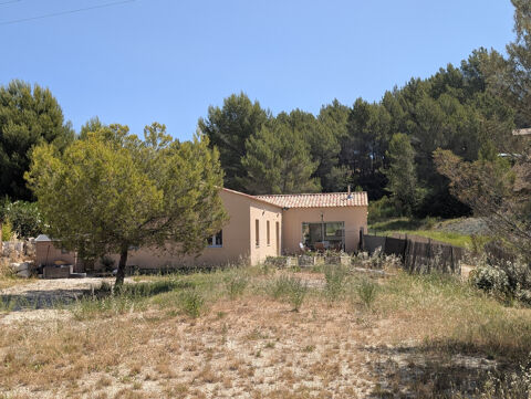   Dept 84 - Saint-Saturnin les Apt - Maison neuve de plain pied à ossature bois 137 m2  + garage sur 2 320 m2 Maison - 5 pièce(s) - 135 m²
