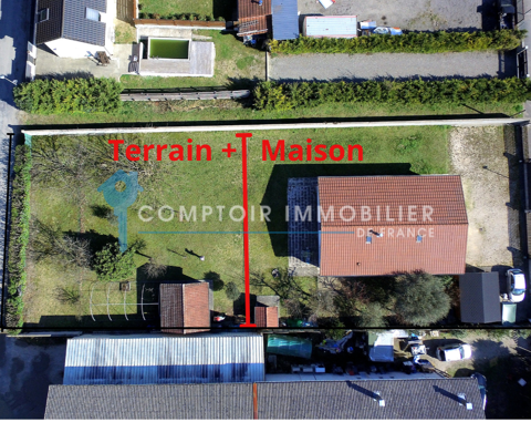 Dpt (38) -Isère - Sur la commune de Lumbin  Ensemble Immobilier  - Maison + Terrain dans zone industrielle - 497000 38660 Lumbin