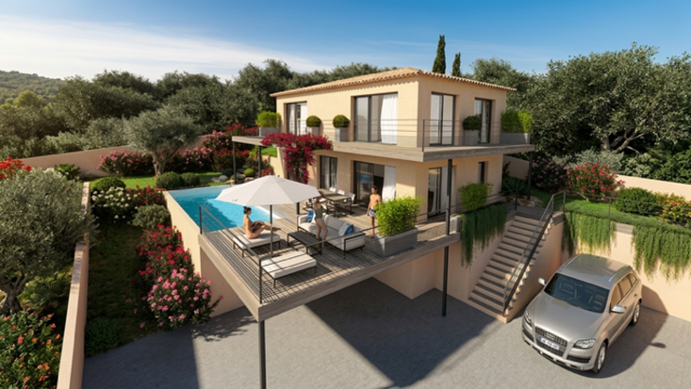 Villa T5 vue mer avec piscine Sari-Solenzara