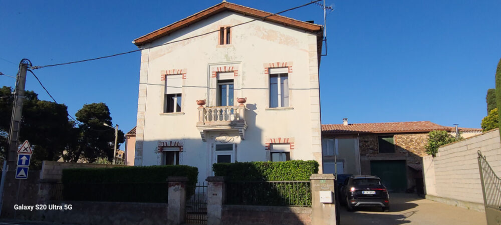 Dpt Hérault 34, A vendre à Quarante 34310, maison T4 de 130 m2 avec dépendance, cuisine d'été et garage