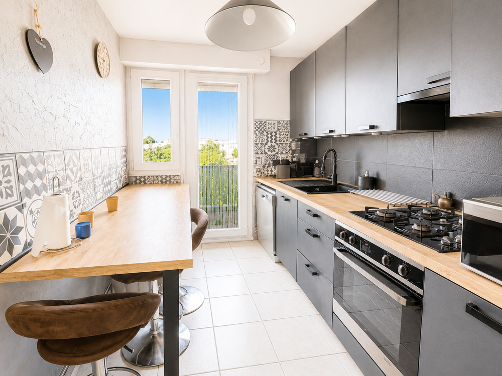 Dépt Hérault (34), à vendre MONTPELLIER Appartement FF4 de 71m2 - Terrasse - parking - cave.