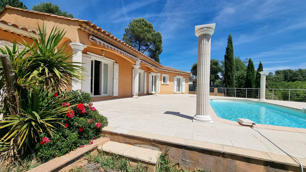 VAR (83) - À VENDRE - LA MOTTE - Superbe Villa 4 chambres avec piscine dans un environnement bucolique