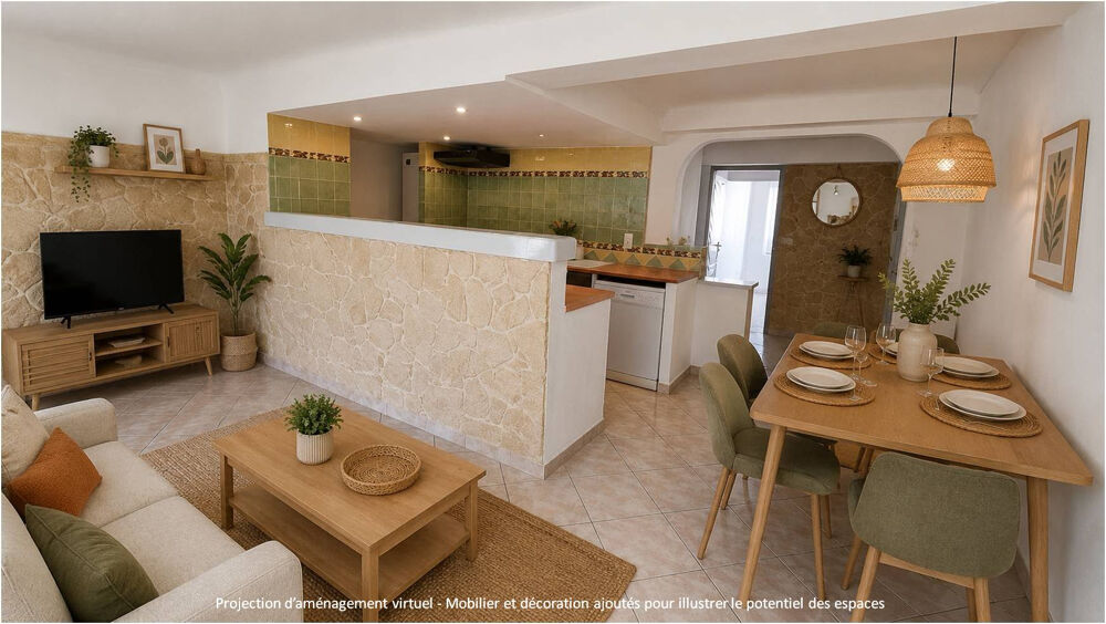 LES ARCS SUR ARGENS (VAR) - À VENDRE - Appartement T3 avec plein de charme