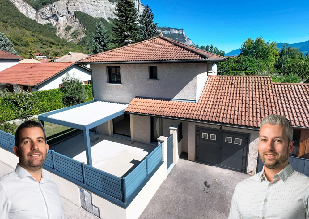 MAISON INDIVIDUELLE A VENDRE - CROLLES 38920 - AGENCE IMMOBILIERE - GRESIVAUDAN - 38