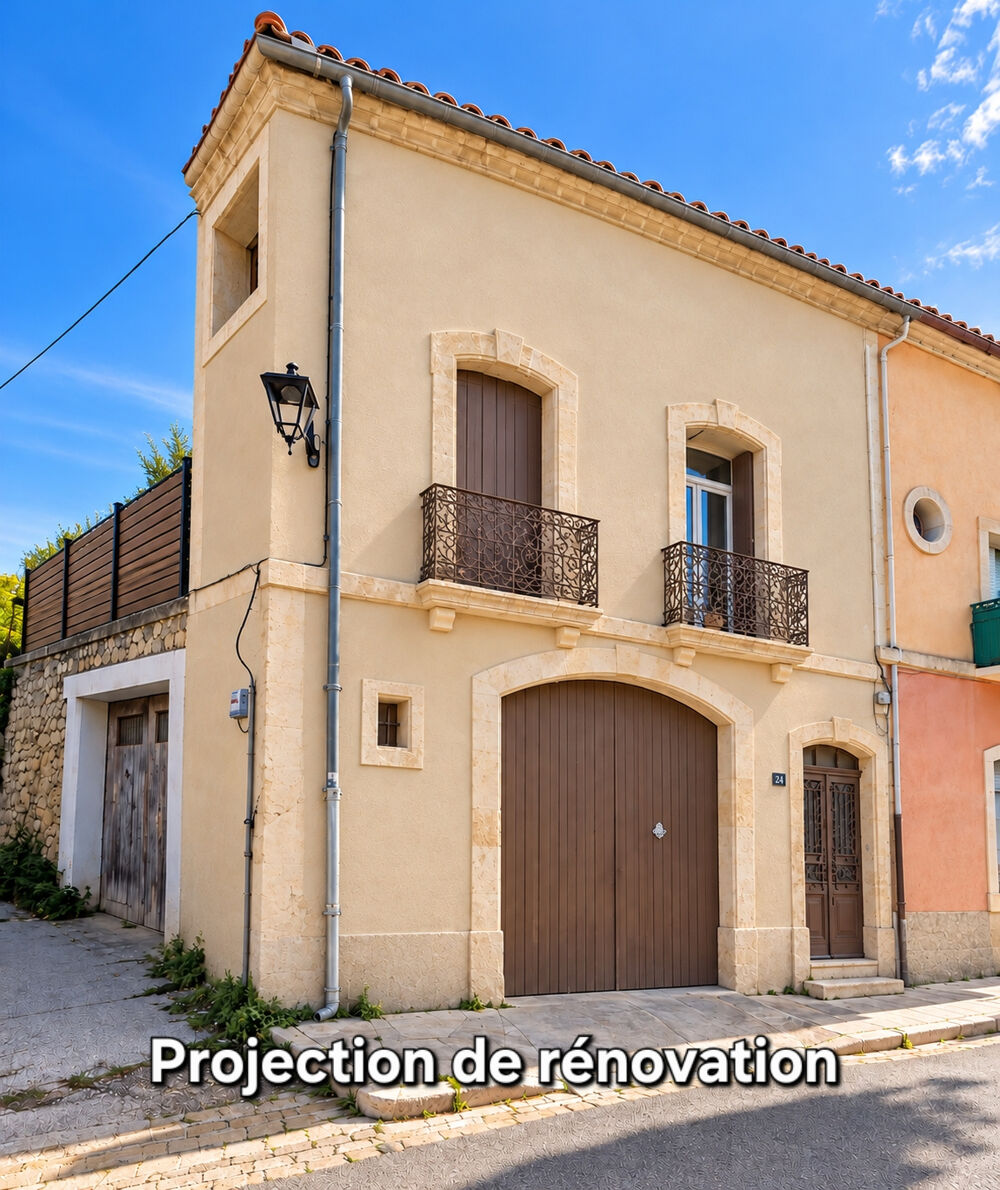 Vente Maison Dépt Hérault (34) - ANIANE - À vendre - Grande maison de village avec terrasse et garage Aniane