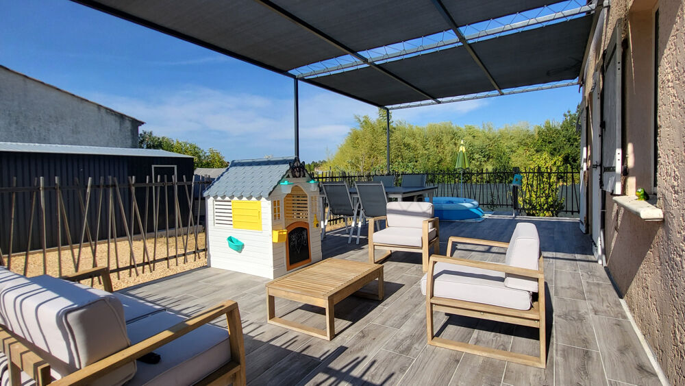 Vente Maison DPT GARD (30), à vendre, secteur BRIGNON, maison de 80m2 habitables, de plain-pied, type 3, jardin et abr Brignon