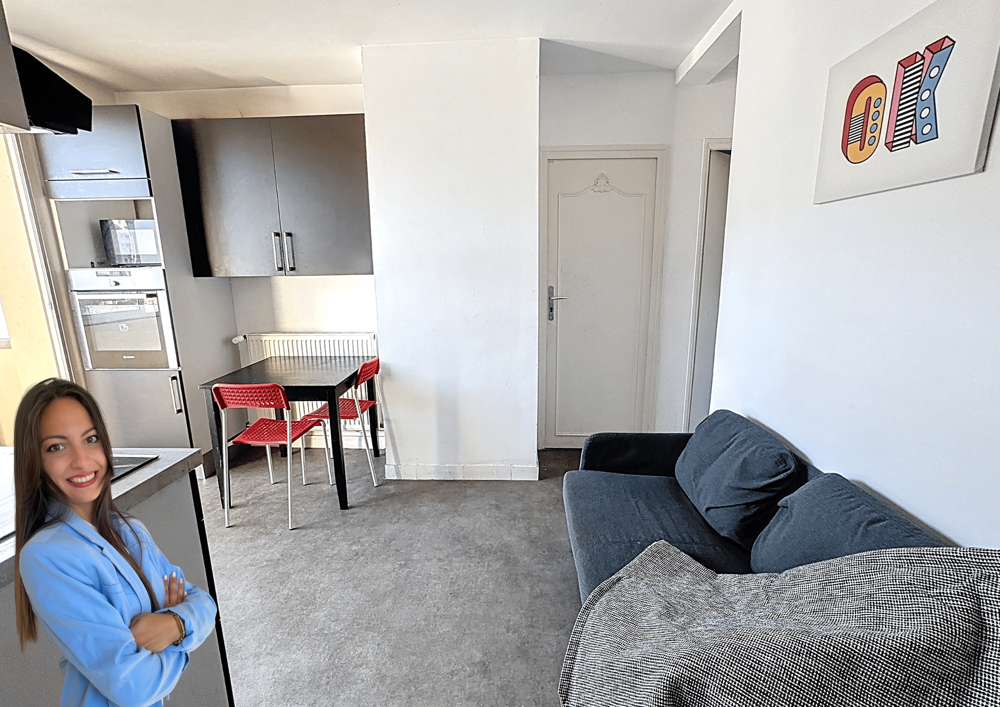SAINT-MARTIN-D'HERES Village - T4 Colocation meublée à forte rentabilité