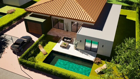   Villa T4 avec piscine et garage proche de la mer Ghisonaccia Maison - 4 pi�ce(s) - 119 m�