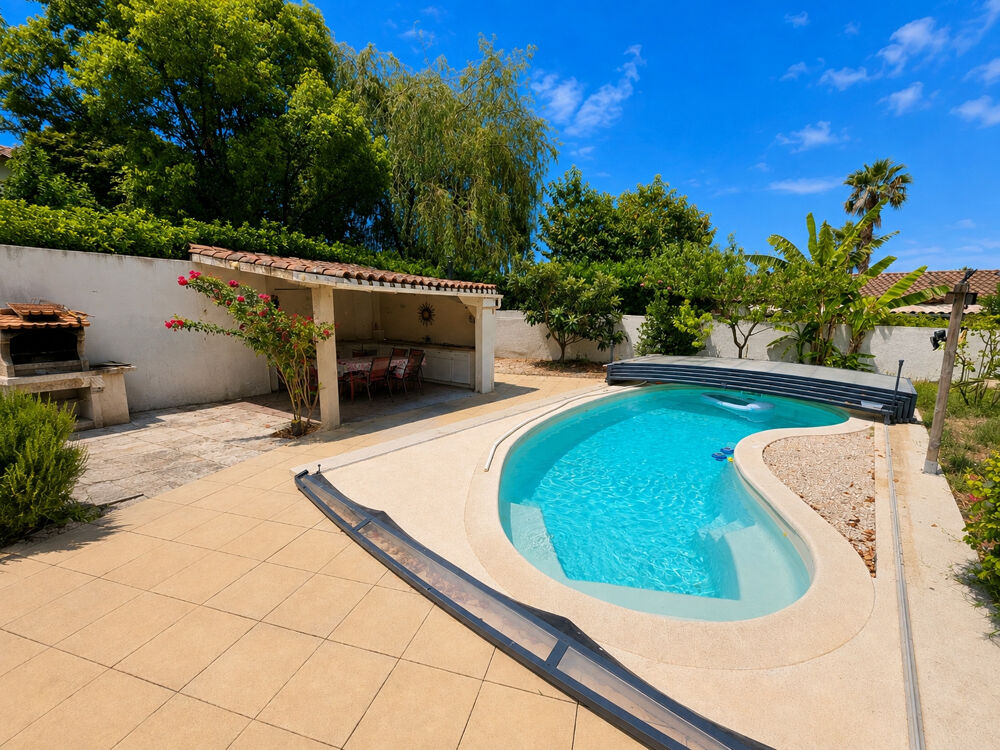 Vente Maison Dépt Hérault (34) - Aniane - À vendre - Maison T4 de 100m2, parcelle de 1000m2, piscine, garage Aniane