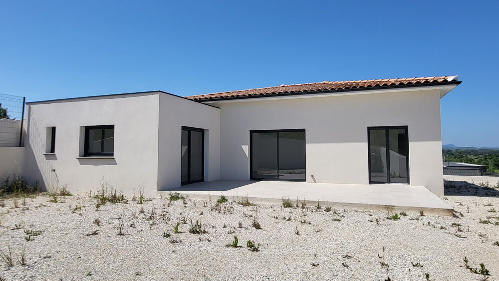 Vente Maison DPT GARD (30), à vendre, NIMES proche, maison neuve de plain-pied type 4, 113m2 habitables, garage, terrain Nimes