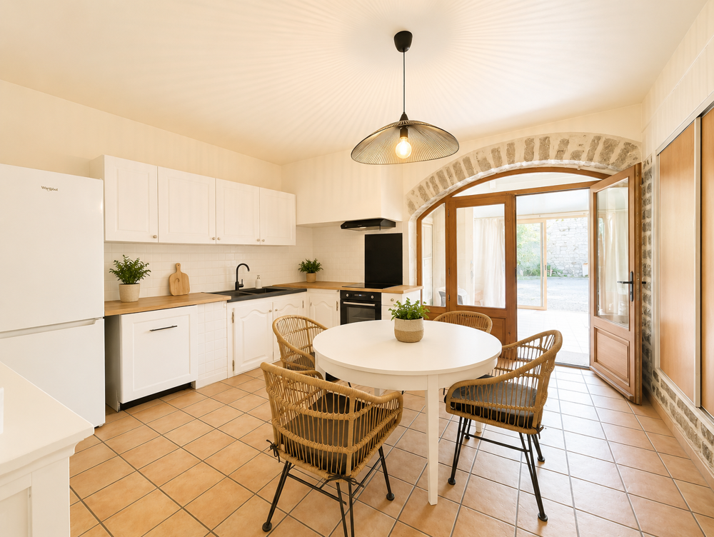 Vente Appartement Dépt Hérault (34) - Valflaunès - À vendre - Appartement en rez de jardin T3 de 100m2, parcelle de 2000m2 Valflaunes