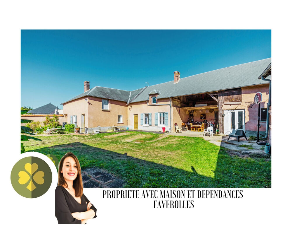 Vente Maison Propriété avec maison d'habitation et dépendances - à vendre à Faverolles Faverolles
