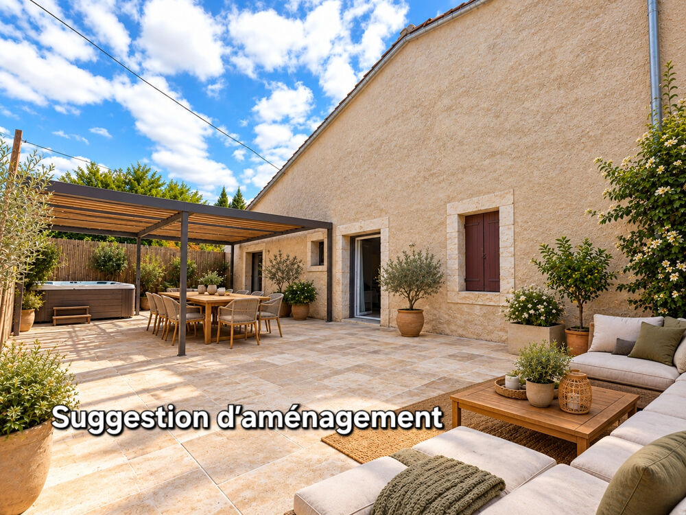 Vente Maison Dépt Hérault (34) - ANIANE - À vendre - Grande maison de village avec terrasse et garage Aniane