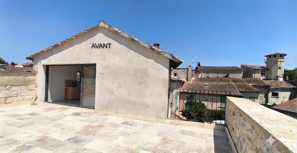 Vente Maison DPT(30)  Vallabrègues  Rare ! Maison de village d'architecte avec piscine intérieure et cour intime Vallabregues