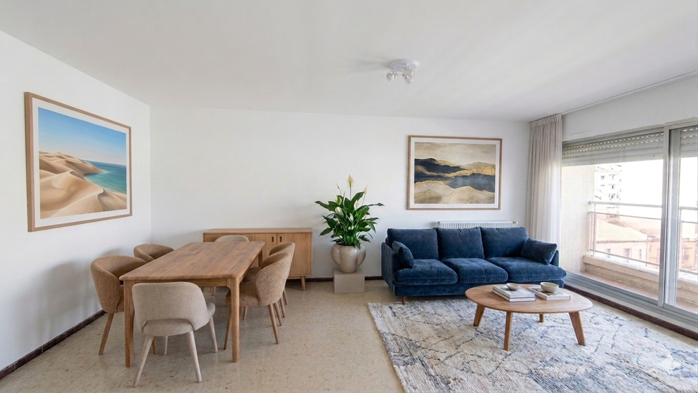 APPARTEMENT T3 AVEC ASCENSEUR, LOGGIA, PROCHE JARDINS DE LA FONTAINE