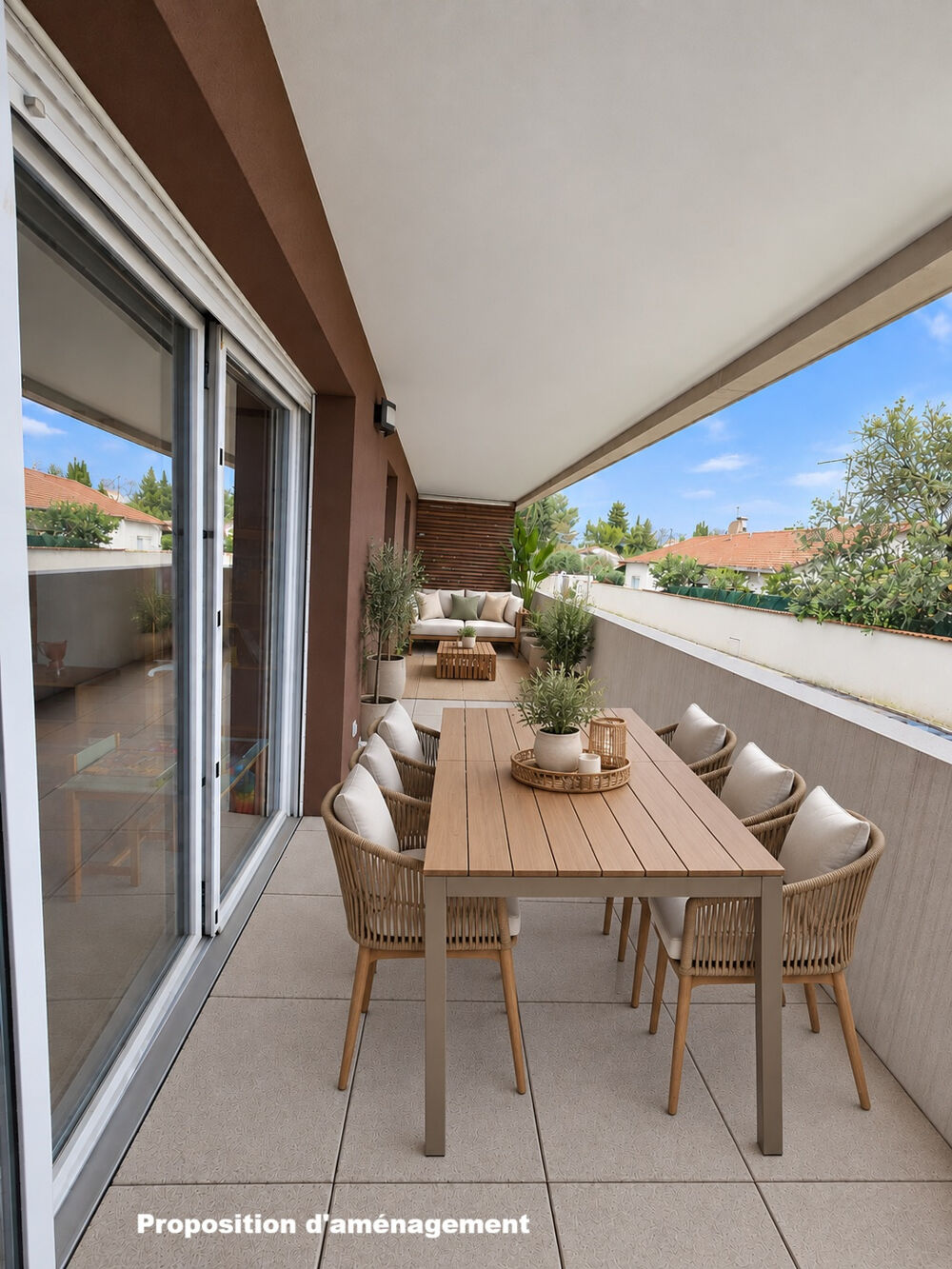 Vente Appartement Dépt Hérault (34) - Castelnau le Lez - À vendre - Appartement climatisé T3 de 63m2, terrasse, garage Castelnau le lez