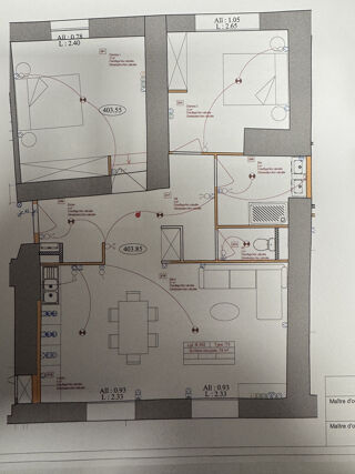  Appartement à vendre 3 pièces 81 m²
