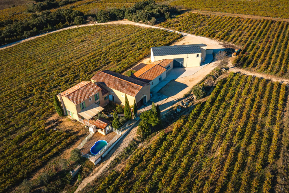 DEPT-30-A VENDRE-POUZILHAC Ensemble immobilier de 550m2 avec superficie habitable actuelle de 170m2 évolutive