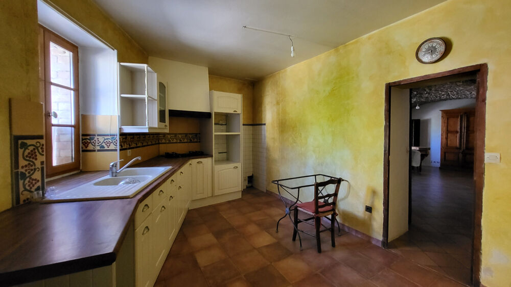 DPT GARD (30), à vendre, SAINT CHRISTOL LES ALES, maison de village type 6 de 132m2 habitables avec cour, terr