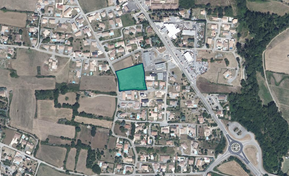 Vente Terrain Dépt. 07 - A VENDRE à LAVILLEDIEU - Parcelle constructible de 5.960 m2 avec P.A. accepté pour 6 lots Lavilledieu