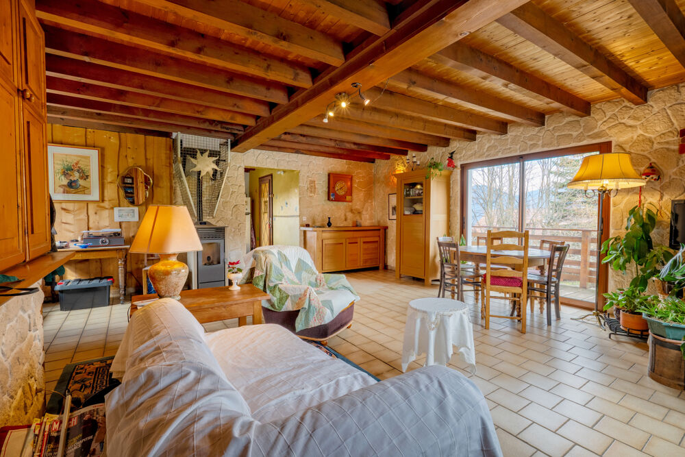 Dept ISERE (38) - A VENDRE - Maison - Laffrey - La Mure - vue montagne - 2 chambres - 1 studio - calme