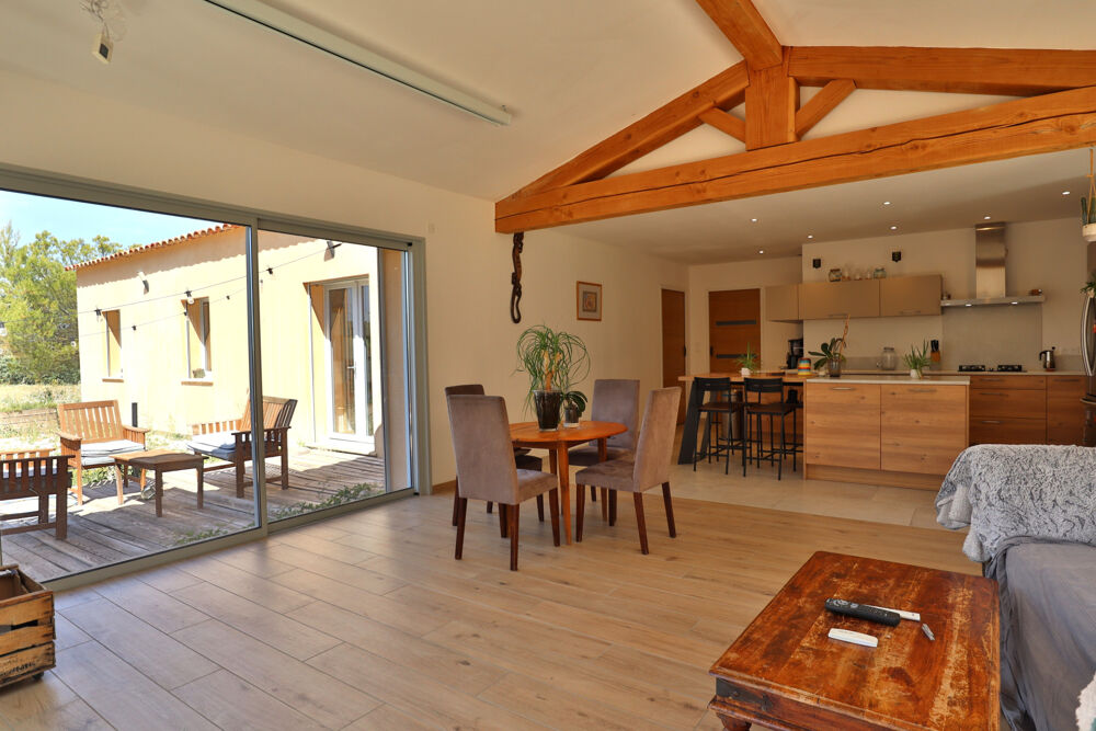 Dept 84 - Saint-Saturnin les Apt - Maison neuve de plain pied à ossature bois 137 m2 + garage sur 2 320 m2