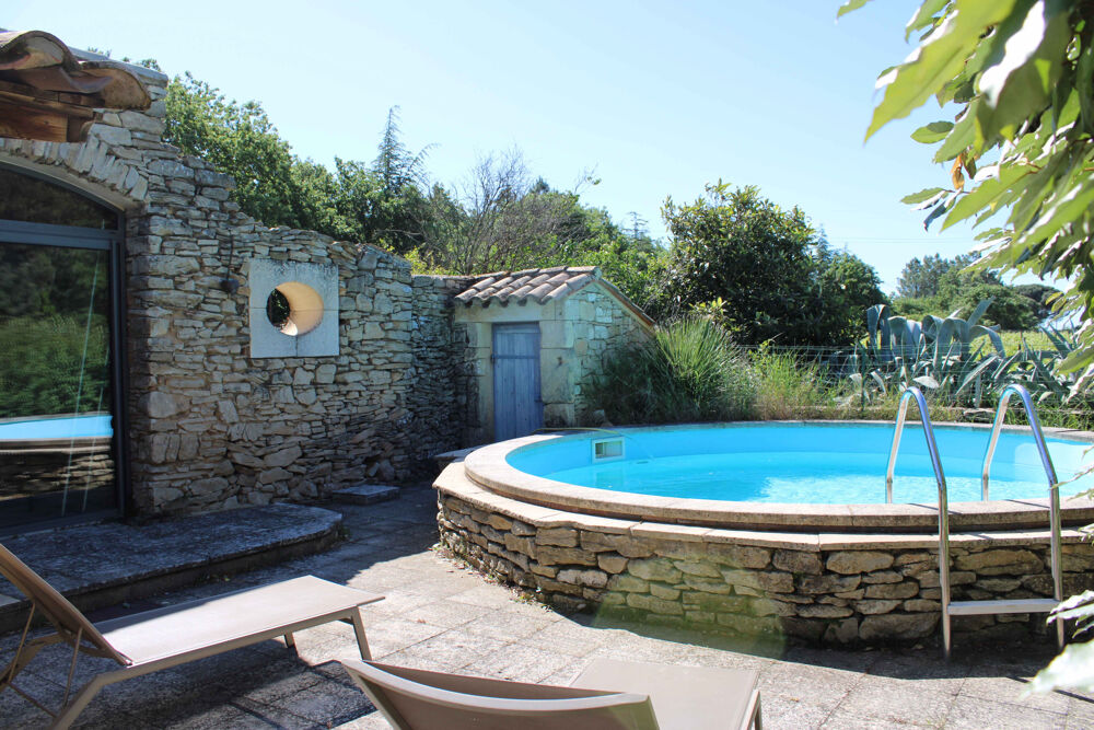 Vente Maison ENTRE GARD ET ARDECHE : Magnifique mas avec piscine au milieu des vignes Uzes