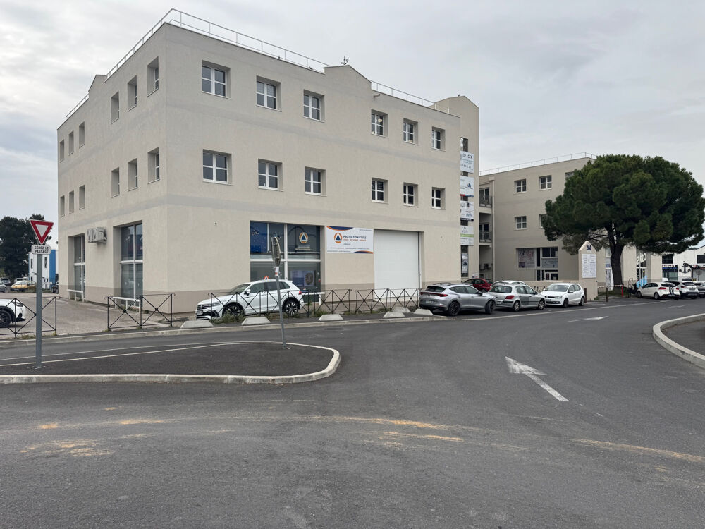   Open Space Bureaux Lattes ZAC du Puech radier 34 970 