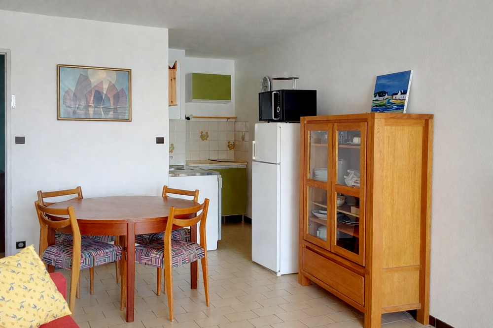 Vente Appartement T2 cabine avec terrasse vue mer, balcon, et parking en sous-sol La grande motte