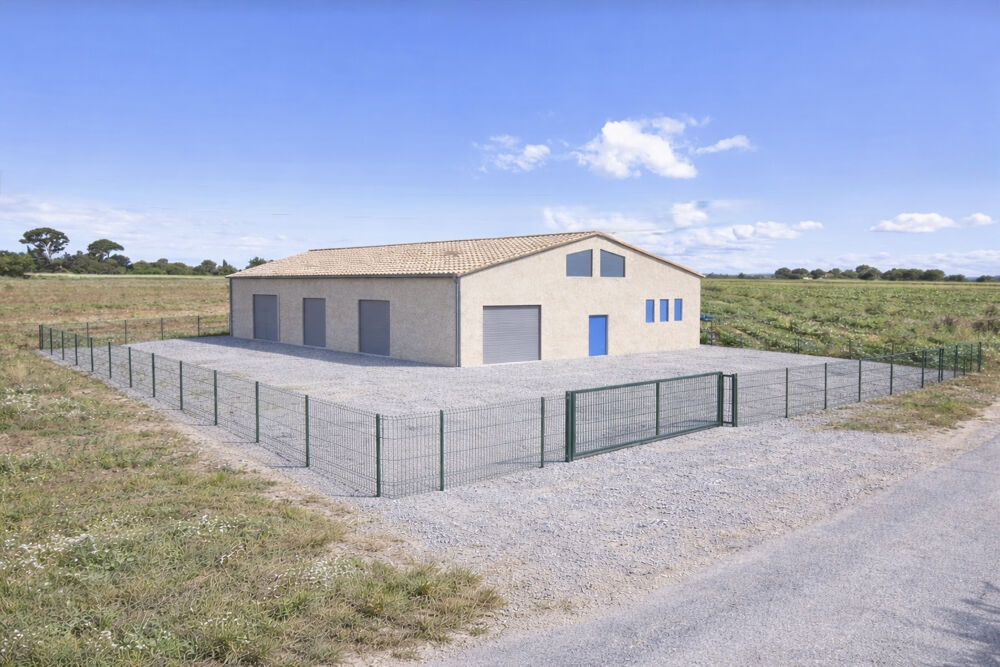   Hangar agricole neuf de 280m2 sur 3000m2 terrain 