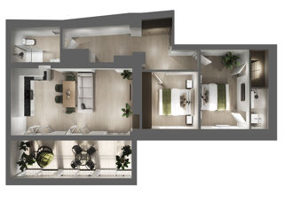  Appartement  vendre 3 pices 92 m