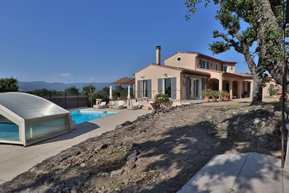 Dept 84 - Apt - Grande maison au calme avec vue, garage et piscine