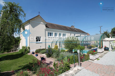 A vendre Dpt Eure et Loir (28) maison familiale sur terrain en bordure de rivière 2 203 m2 579000 Anet (28260)