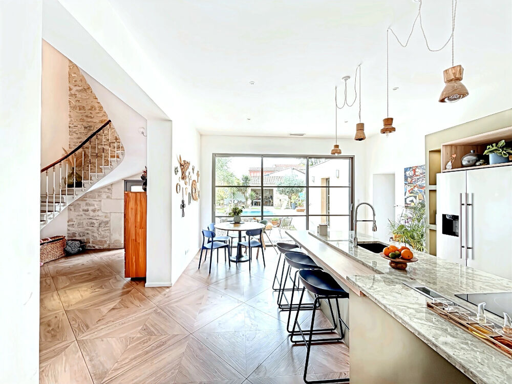 Vente Maison Maison de maitre renovée-160 M2- terrain 404 M2 Marsillargues
