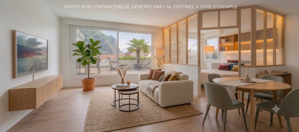 Appartement Duplex dernier étage - Terrasse 45m2 - 110m2 habitables - rénové