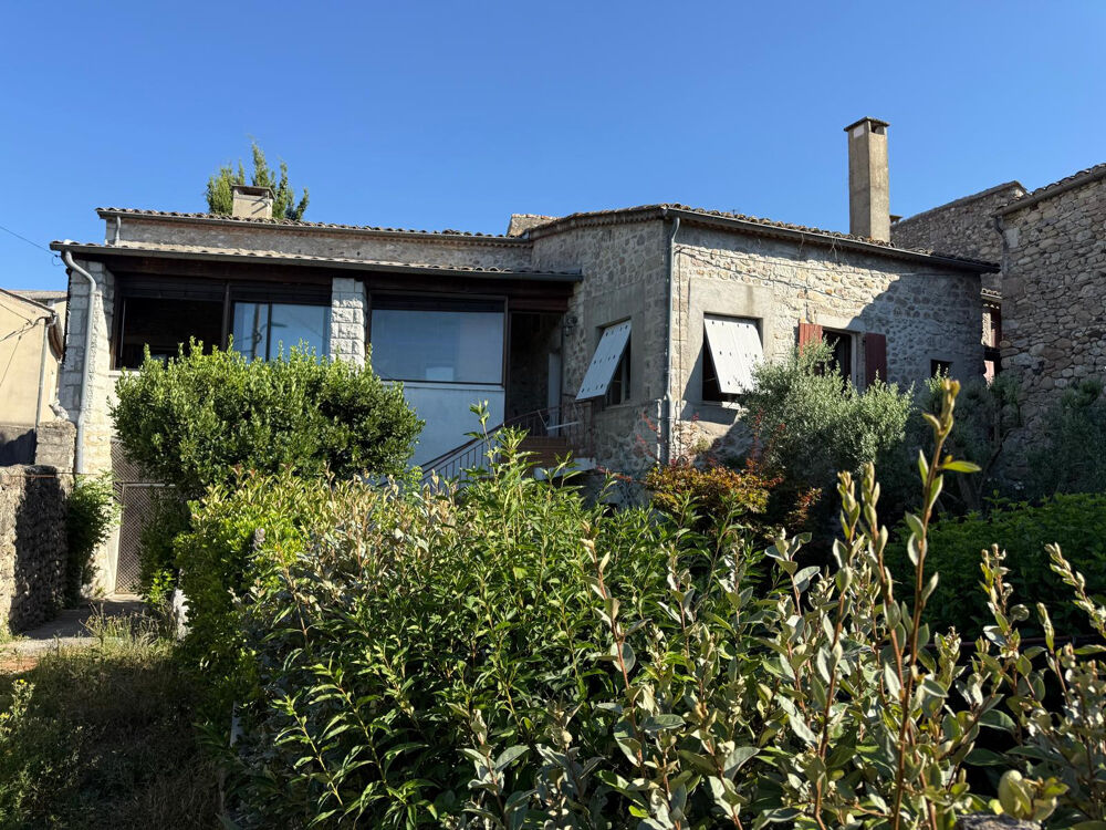 Vente Maison 07 LANAS  - MAISON DE VILLAGE EN PIERRES   150 M2 ENV;  2 APPARTEMENTS CAVE GARAGE JARDIN Lanas