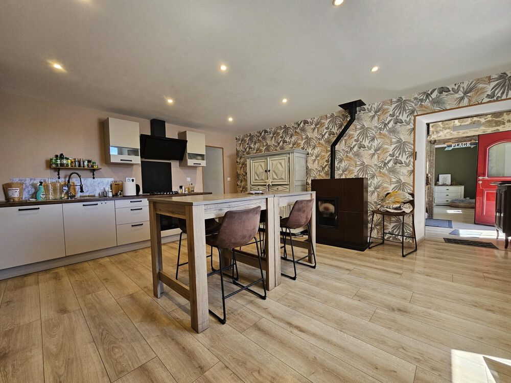 A vendre- Martres de rivière 31210 - Maison corps de ferme rénové T4 de 165 m2 avec dépendances