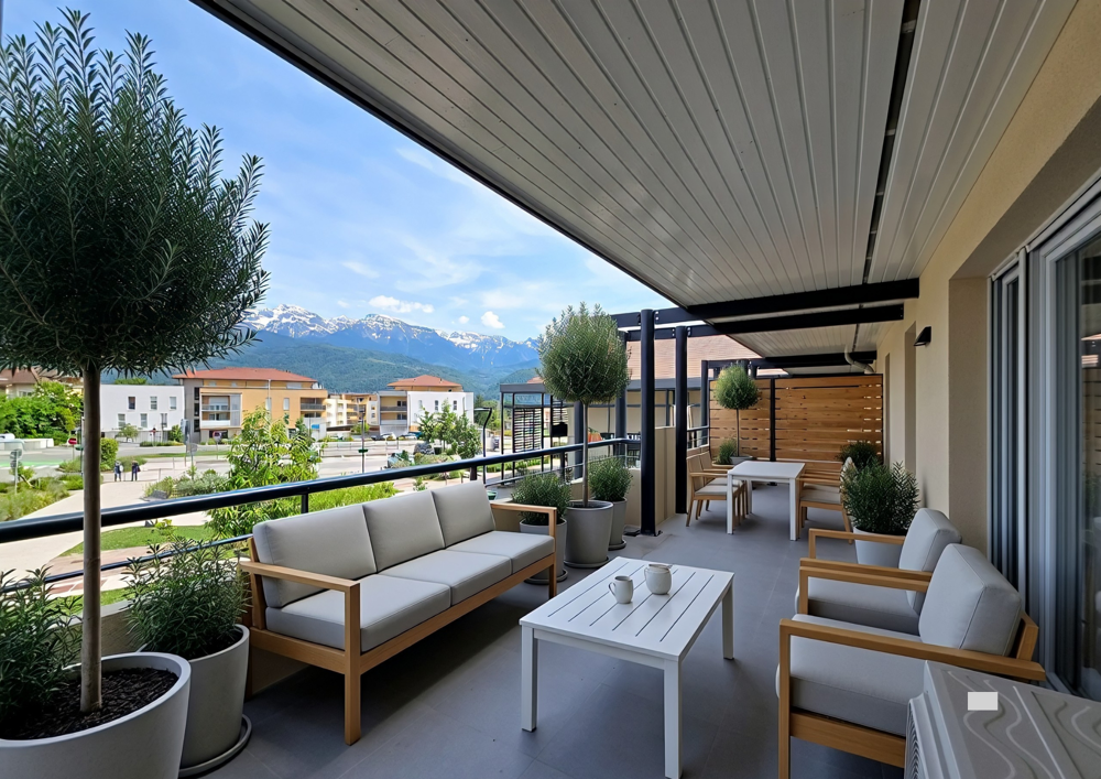 APPARTEMENT A VENDRE - MONTBONNOT 38330 - AGENCE IMMOBILIERE - GRANDE TERRASSE - NEUF - IMMOBILIER - GRESIVAU