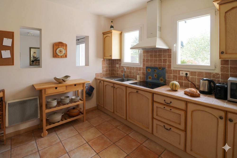 Vente Maison ENTRE UZES, NIMES ET AVIGNON : Villa récente P4 avec piscine et jardin Castillon du gard