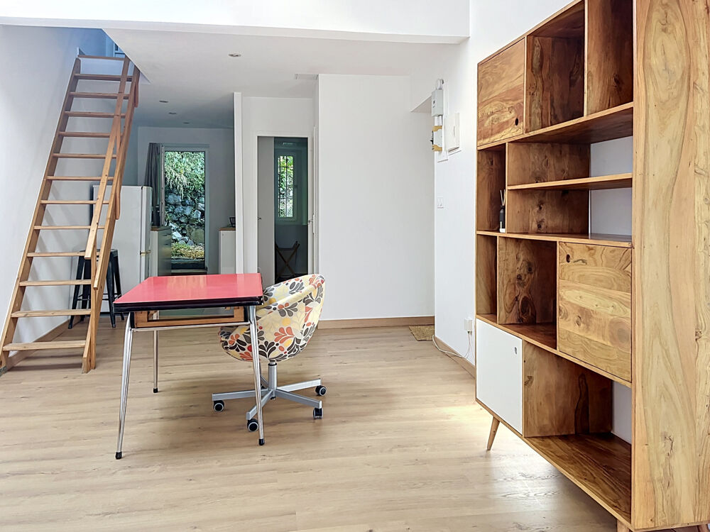 Location Appartement DPT 38 (Isère) - A LOUER - T2 de 40m2 au 4ème et dernier Etage - Jardin privatif de 50m2 - Quai Perrière - Vue Grenoble