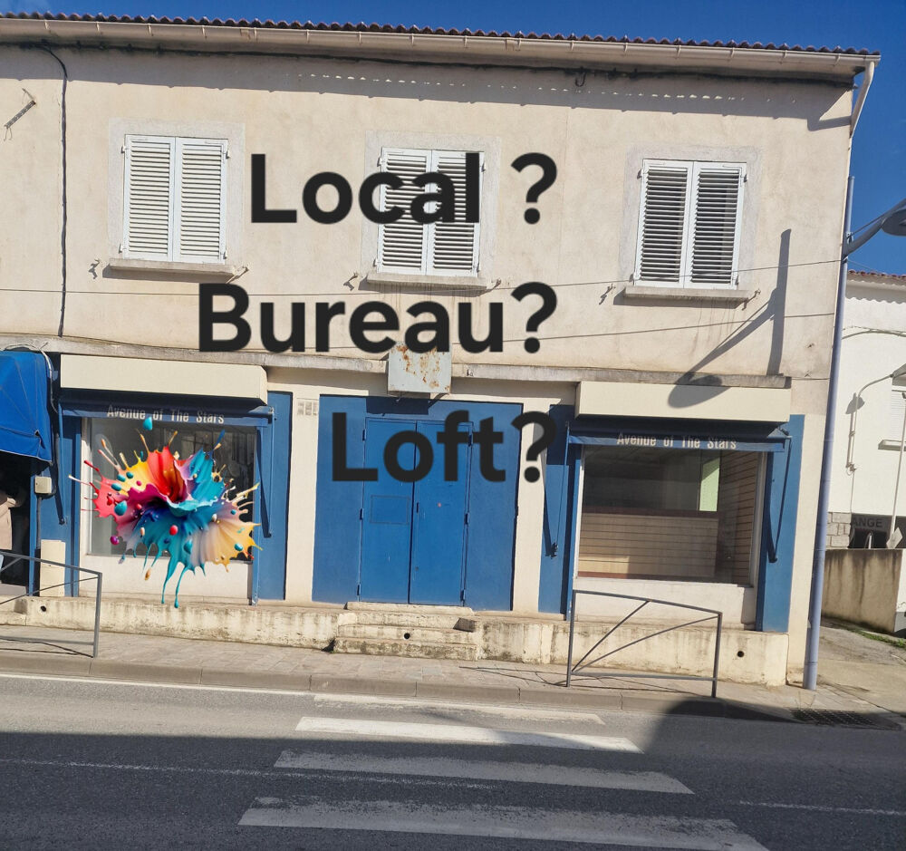  A VENDRE LOCAL / BUREAUX / LOFT CENTRE DE GHISONACCIA 