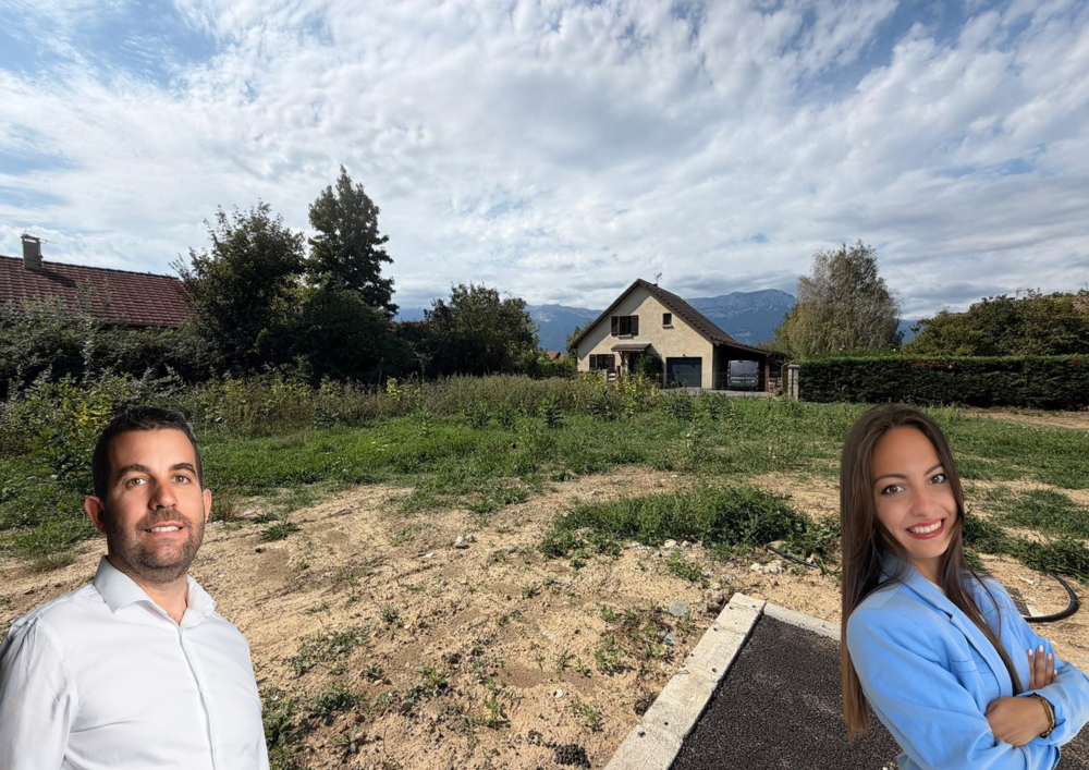 Vente Terrain DPT 38 - A VENDRE - TERRAIN A BATIR - 503m2 - viabilisé - JARRIE Jarrie