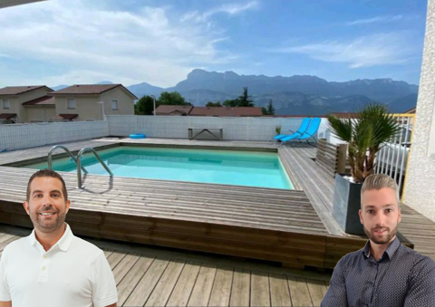   Villa de 2019 � vendre - Champ Pr�s Froges - Agence immobili�re - proche Crolles - Dpt 38 Maison - 6 pi�ce(s) - 118 m�